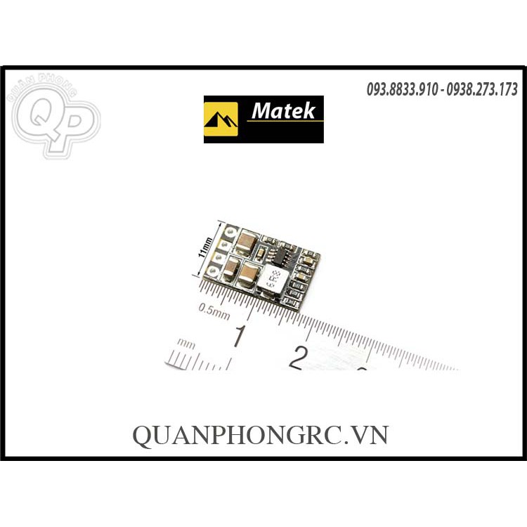 Mạch Matek Micro UBEC 1.5A 5V/12V