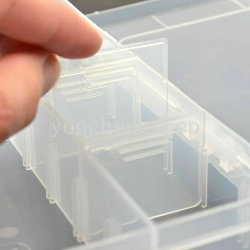 Hộp nhựa 24 ngăn đựng trang sức tiện lợi