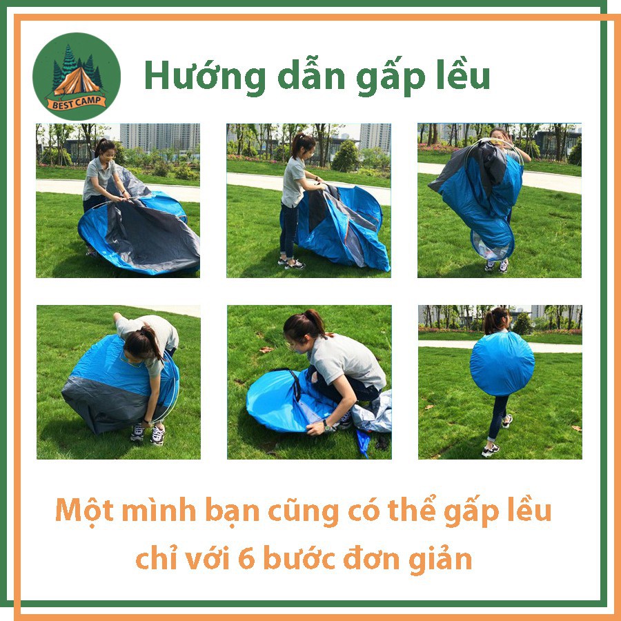 LỀU DÃ NGOẠI TỰ BUNG CỰC TỐT CHO 2-3 NGƯỜI | BigBuy360 - bigbuy360.vn