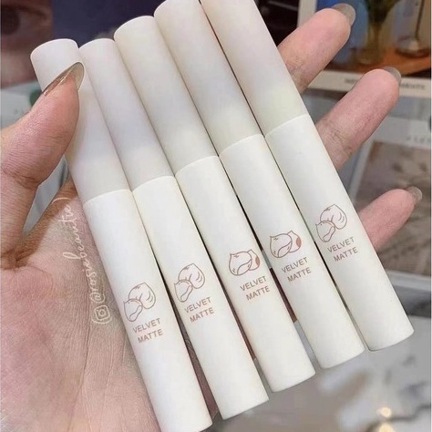 [Hàng mới về] Son kem tông màu nude lì trang điểm môi