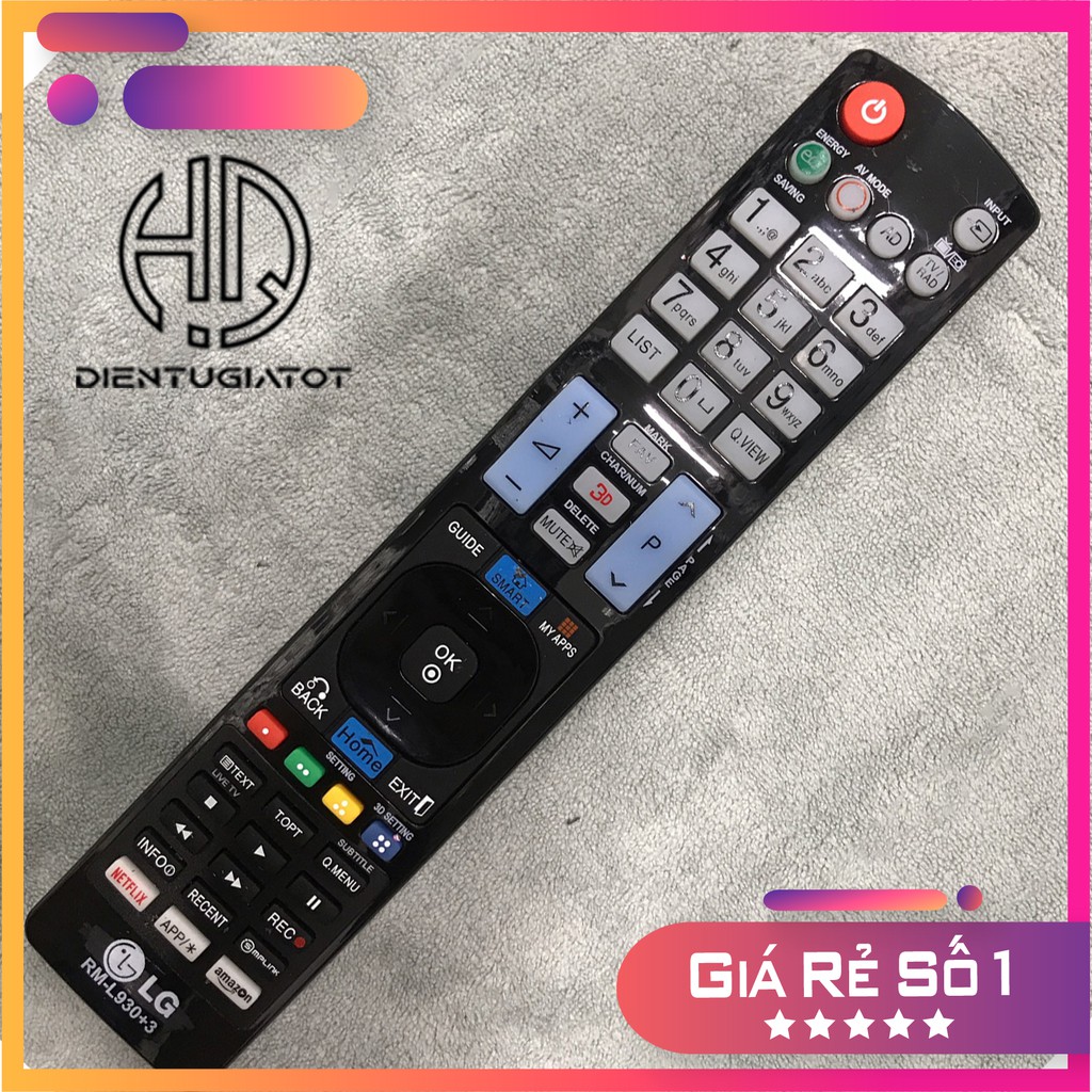 [GIÁ GỐC]-BH 3 Tháng-Remote điều khiển LG RM-L930+3