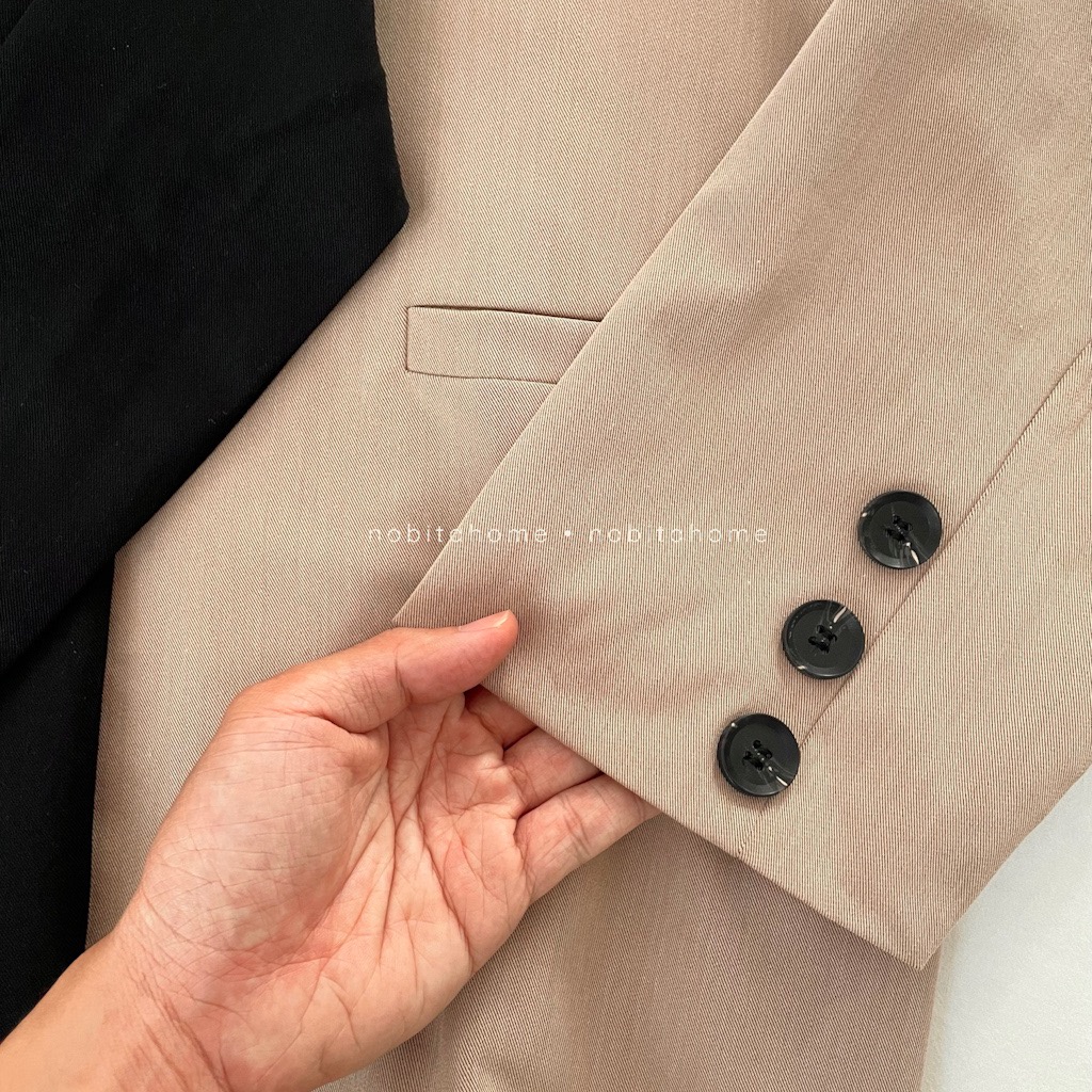 NOBITA HOME - ÁO KHOÁC BLAZER DÁNG RỘNG CANVEY ISLAND
