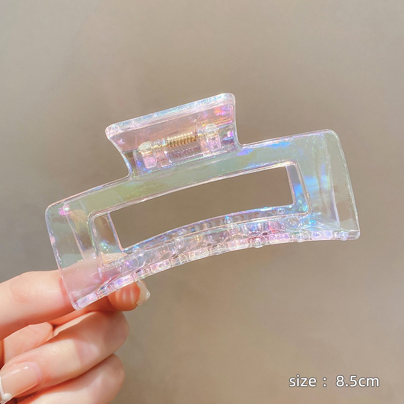 Kẹp Tóc Trong Suốt Đơn Giản Thời Trang Hàn Quốc Cho Nữ