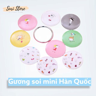 Gương mini Hàn Quốc - nhỏ gọn đáng yêu