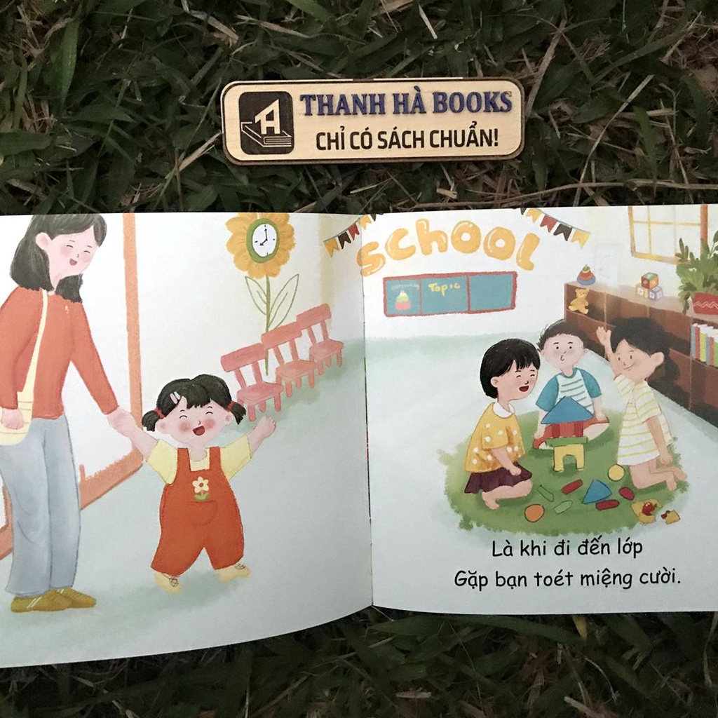 Sách - Cảm xúc của con - Những niềm vui to - Dành cho bé 0 - 6 tuổi Tặng kèm sticker