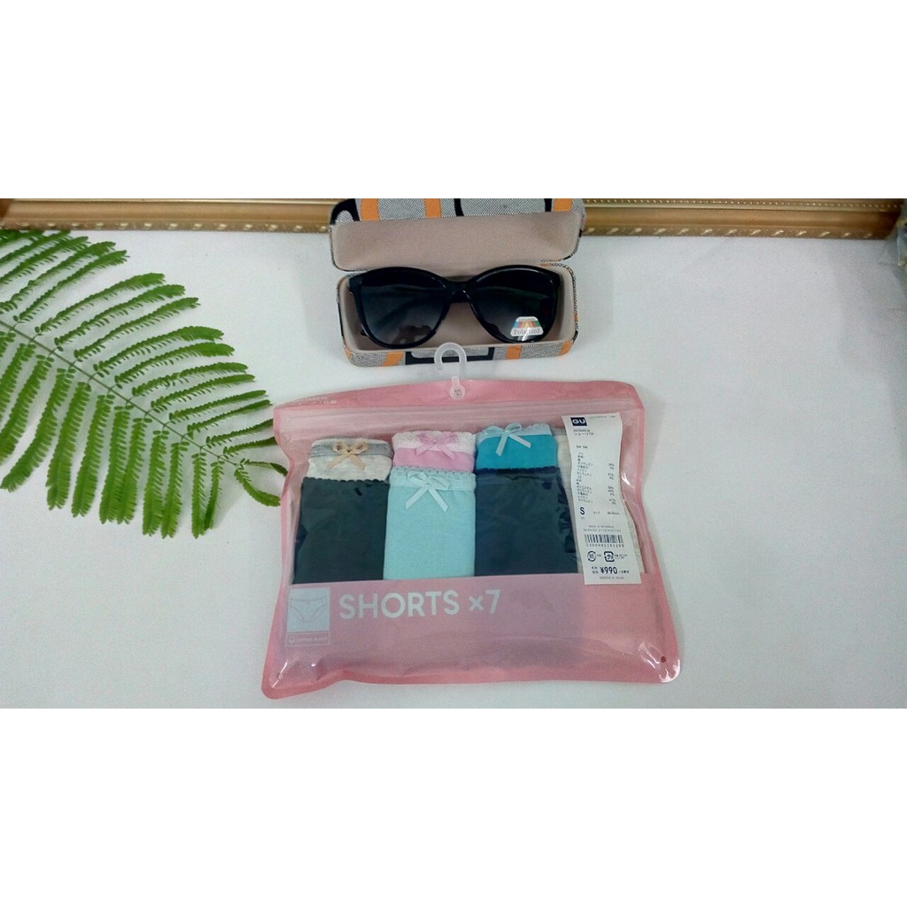 (Buôn sỉ trên 3 hộp) Set 7 quần lót GU hàng Nhật | BigBuy360 - bigbuy360.vn
