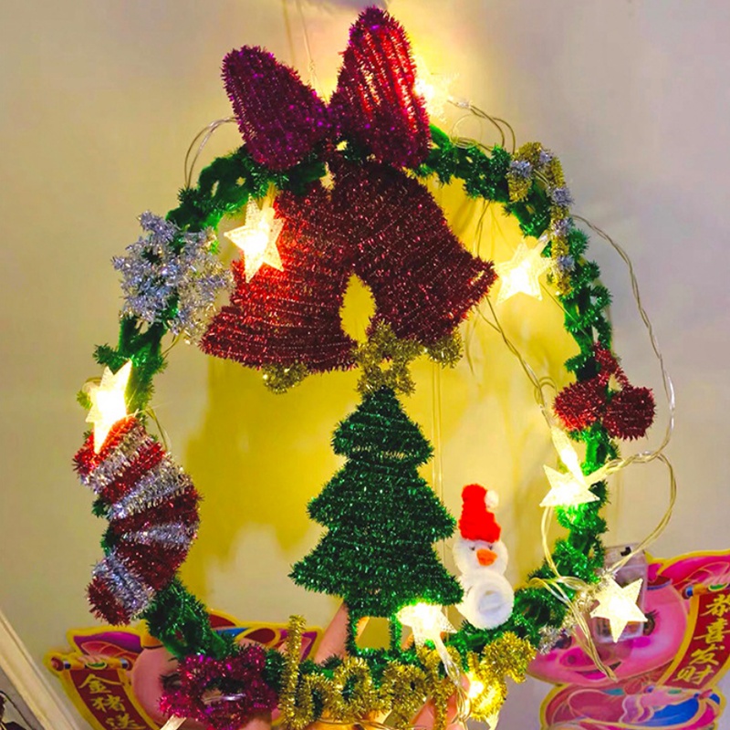 Combo 3 dây nhũ nhiều màu bó hoa trang trí, làm đồ handmade siêu xinh