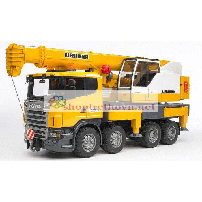 Bộ đồ chơi Bruder Đồ chơi dạng mô hình theo tỷ lệ thu nhỏ 1:16 xe tải cần cẩu Mã SP BRU03570