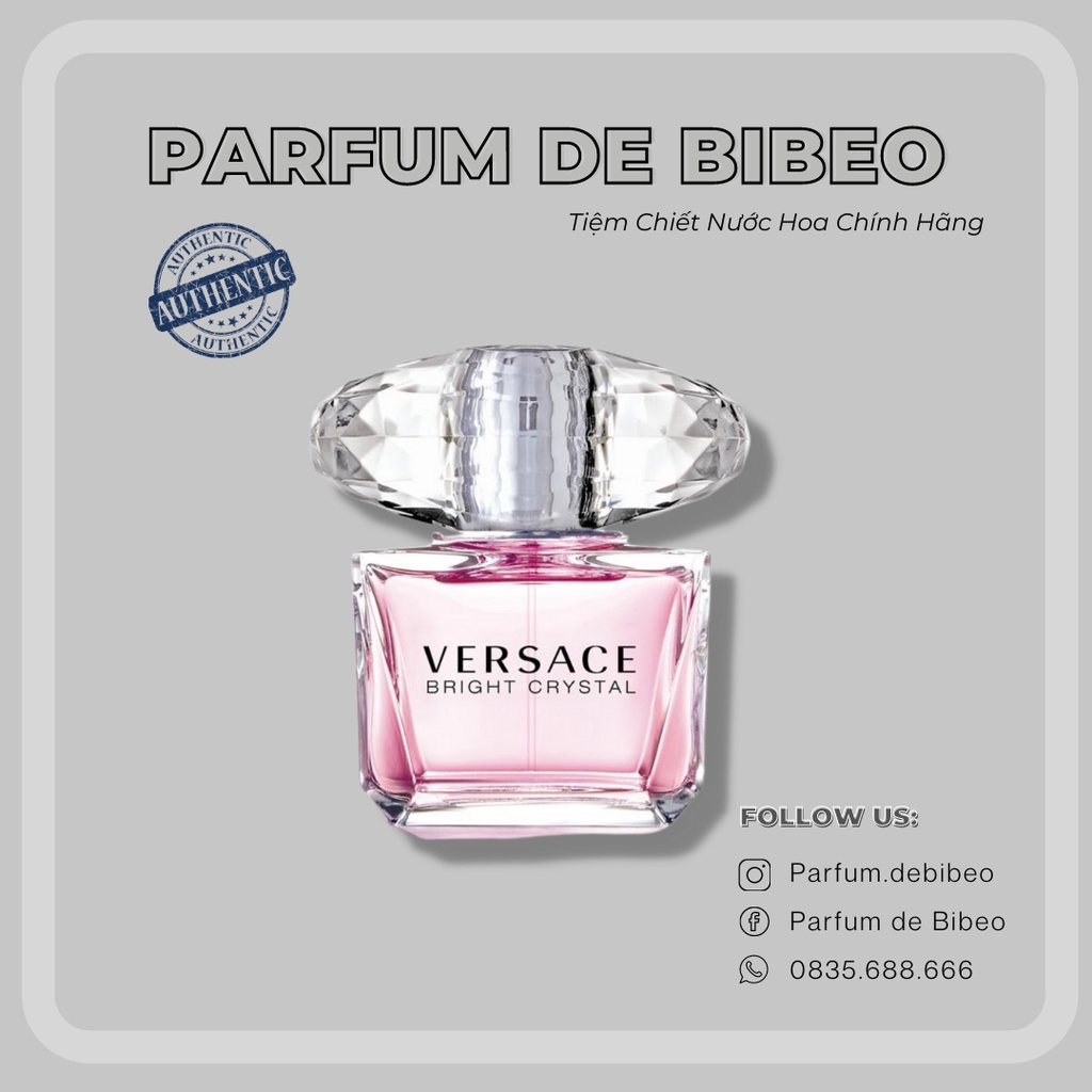 Parfum de Bibeo-Nước hoa thử Ver Bright Crystal EDT