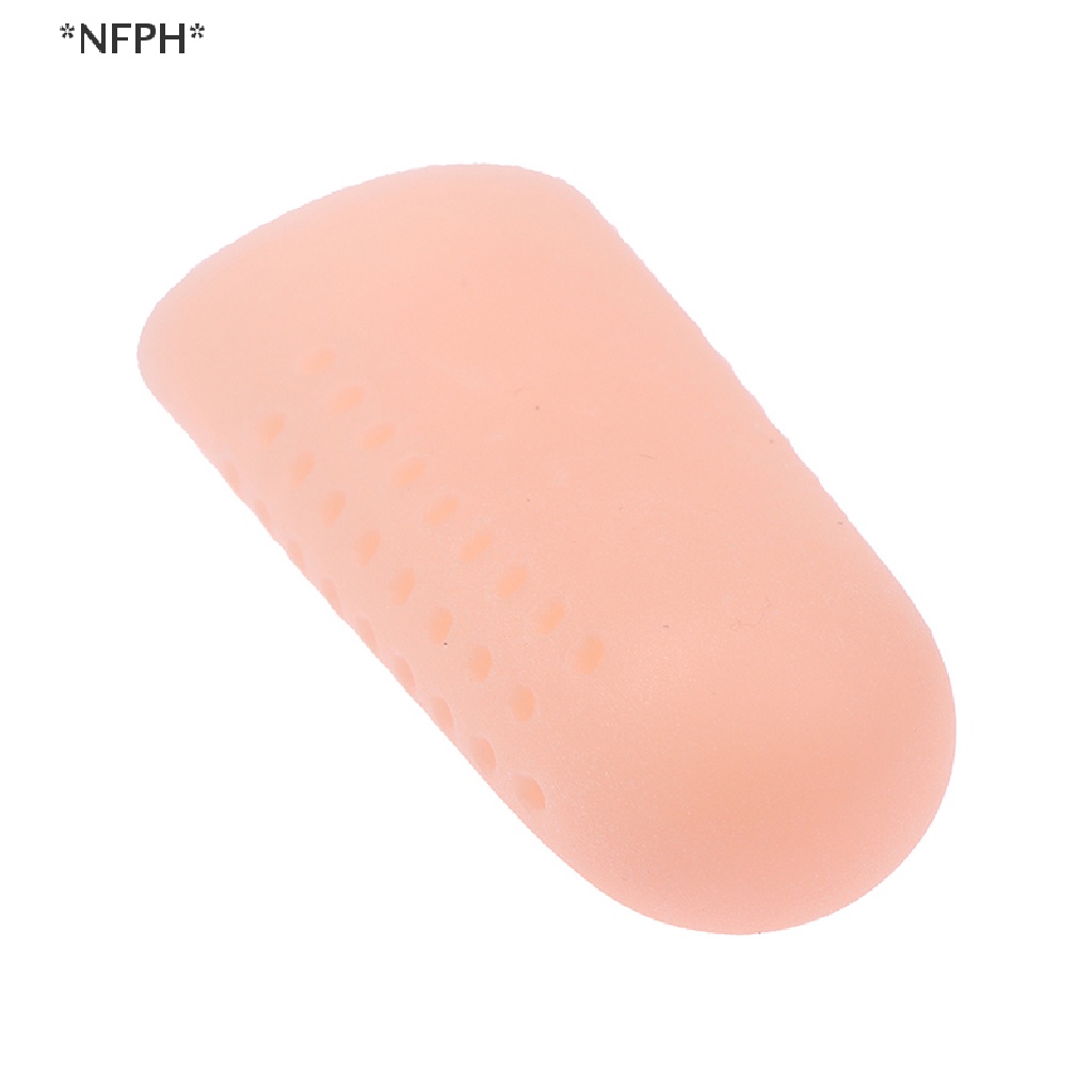 [NFPH] 2 Cái Ống Silicone Thoáng Khí Bảo Vệ Ngón Chân To Có Lỗ Tách [Hot]