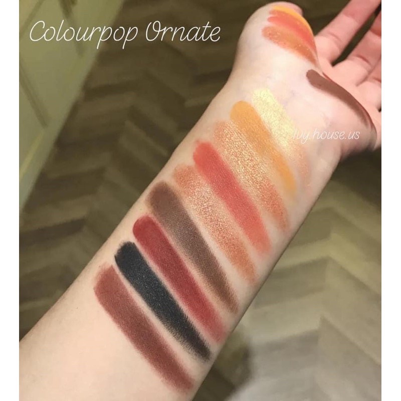 Bảng phấn Colourpop 9 ô màu Ornate