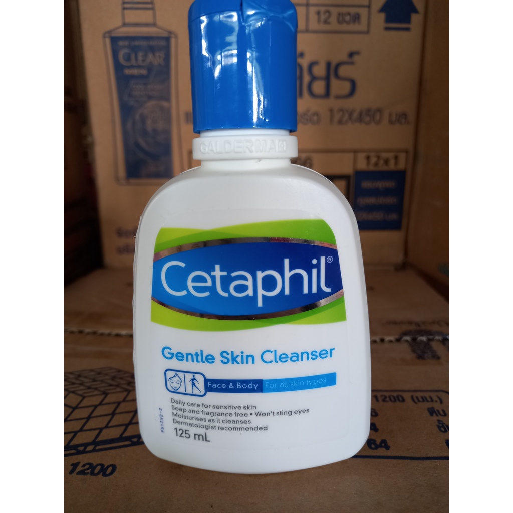 Sữa Rửa Mặt Cetaphil 125ml 250ml 500ml - srm cetaphil dịu nhẹ dành cho da dầu da mụn (nhập khẩu cty DKSH việt nam)