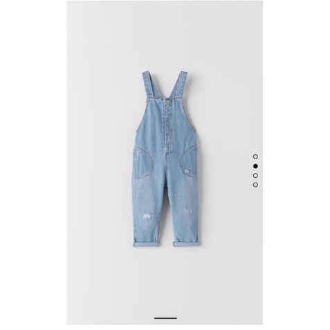 Yếm jean zara dư xịn