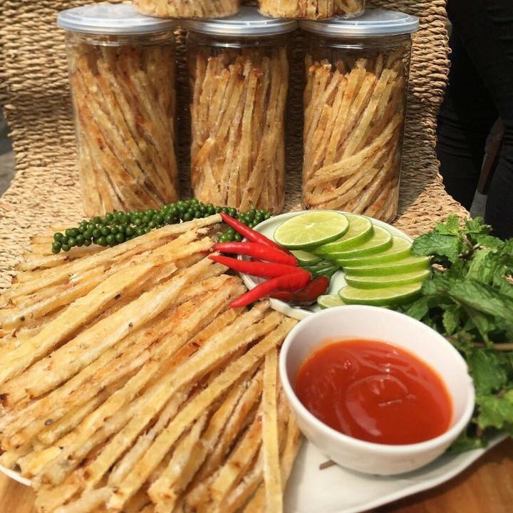 Khô cá thiều sợi loại 1 hũ 250g mềm ngon