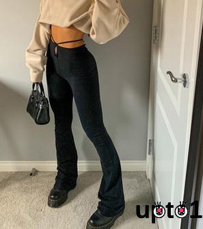 Quần Dài Nữ Lưng Cao Cột Dây Thời Trang | BigBuy360 - bigbuy360.vn