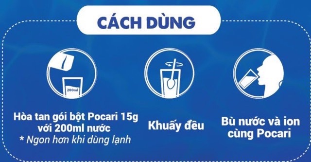 Pocari Sweat dạng gói bột - Thức uống bổ sung ion