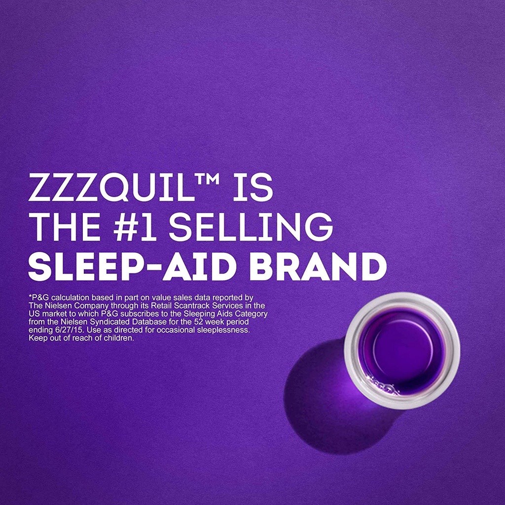 [DATE 7/2023] Siro ZzzQuil Nighttime Sleep Aid 354ML ( DAYQUIL NYQUIL )