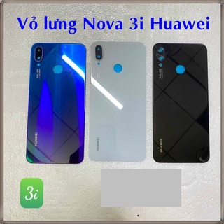 Vỏ Lưng huawei Nova 3i, kèm kính camera