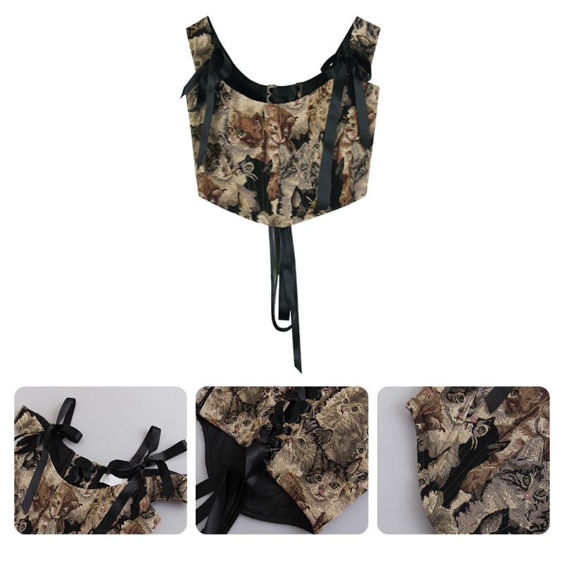 Áo Nịt Ngực Bằng Satin Có Dây Đeo Thời Trang