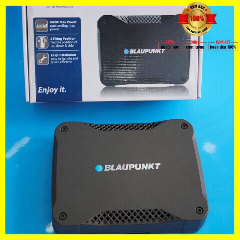 [CHÍNH HÃNG free ship]Loa sub Blaupunkt 180A, loa sub trầm đặt gầm ghế ô tô, công nghệ Đức