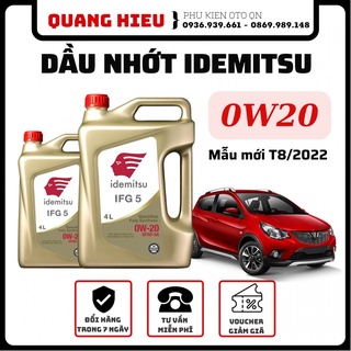 (Mẫu mới) Dầu nhớt động cơ máy xăng IDEMITSU 0w20 SP/GF - 6A dành cho xe ô tô