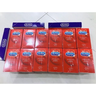 BAO CAO SU DUREX FETHERLITE - SIÊU MỎNG/CÓ GAI - 30 Condoms