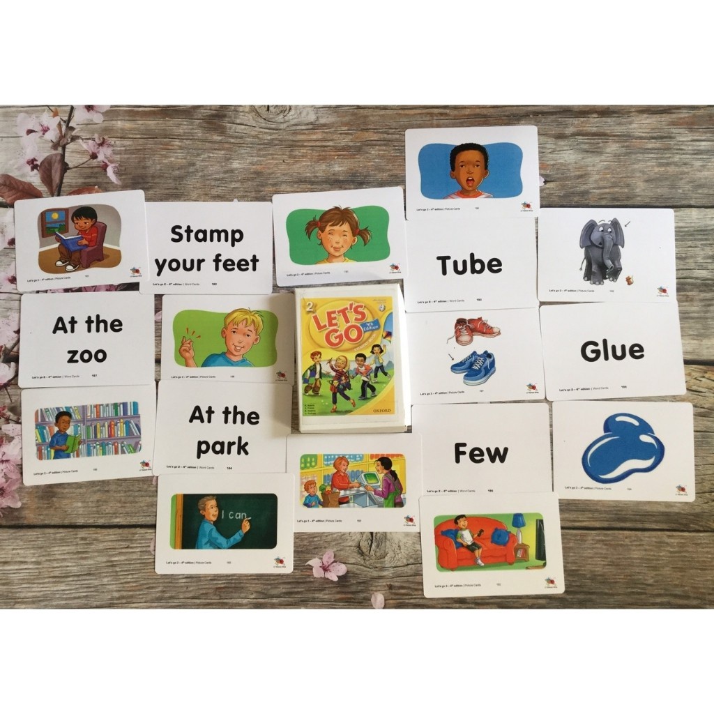Thẻ học/ Flashcard Let's go 2-4th