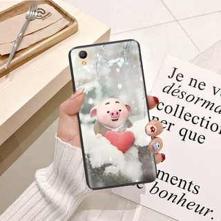 Ốp lưng Oppo F7 Youth Viền dẻo TPU hình Heo Con Dễ Thương