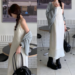54866 niche sling / quần áo dệt kim nhẹ nhàng