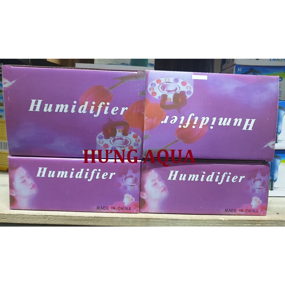 Máy tạo khói, sương Humidifier cho hòn non bộ, hồ bán cạn, bể thủy sinh, tạo khói khỏe có đèn