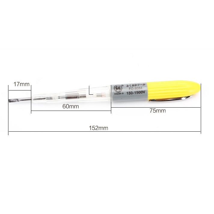 Bút thử điện cao áp chuyên dụng Nhật bản FukuokaTools AC 150-1500V