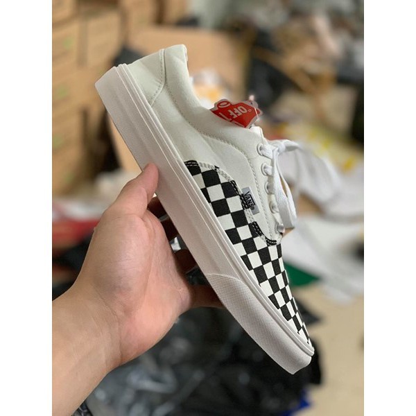 Giày thể thao nam nữ Vans có dây buộc ,Giày Sneaker VANS ERA CARO dễ phối đồ nam nữ full box bill