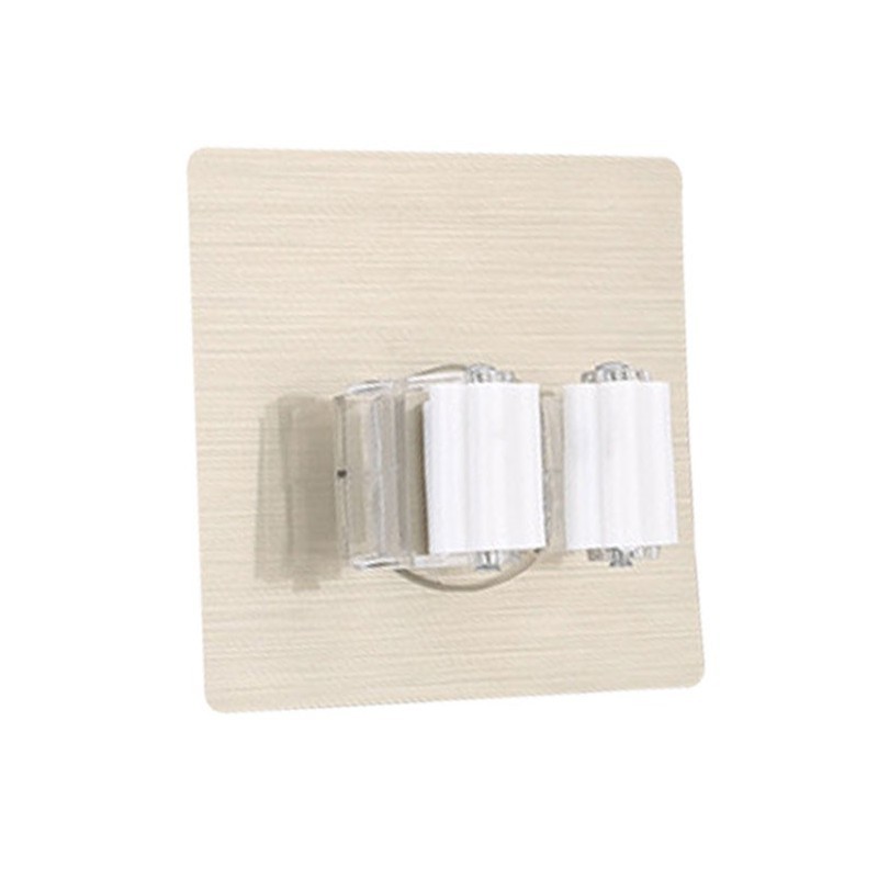 Kẹp Kim Loại Treo Cây Lau Nhà Tự Dính Không Để Lại Dấu Thẻ