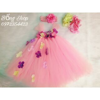 Đầm tutu màu Hồng phấn
