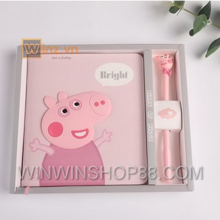 📔 Sổ tay heo Peppa Pig 📔 - Winz.vn
