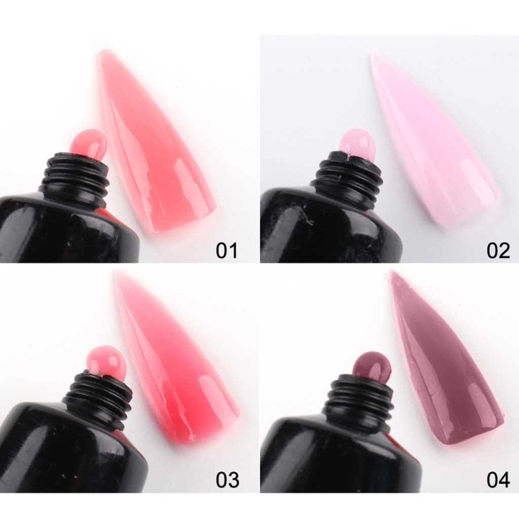 Gel Nối Dài Móng Tay 15ml Nhiều Màu Sắc Chuyên Dụng Cho Salon