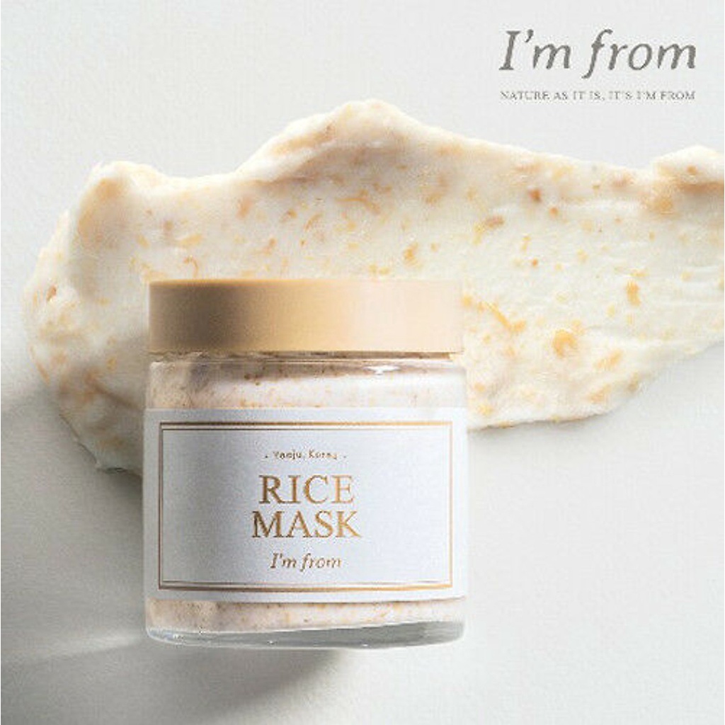 Mặt Nạ I'm From Dưỡng Sáng Da Chiết Xuất Gạo I'm From Rice Mask 110g