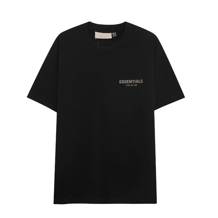 Áo Thun Cotton Ngắn Tay In Chữ flocked Thời Trang Unisex