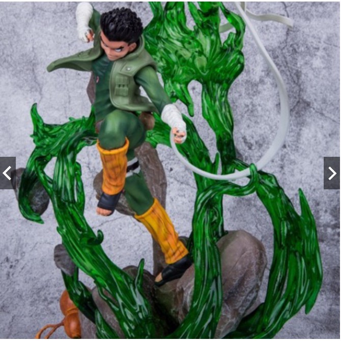 Mô hình Rock lee hiệu ứng xanh đẹp Tsume 32cm