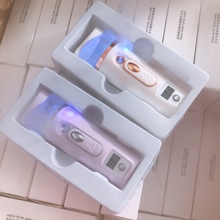 Máy xịt phun sương nano_đo độ ẩm cho da bảo hàng 6thang