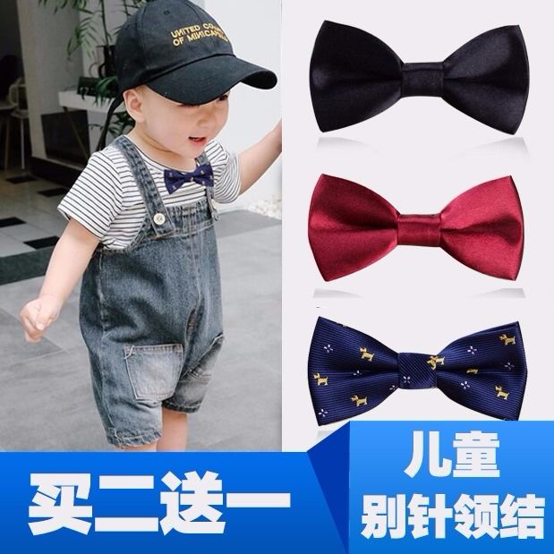 Cà Vạt Nơ Cài Áo Sơ Mi Phong Cách Mới Cho Bé Trai