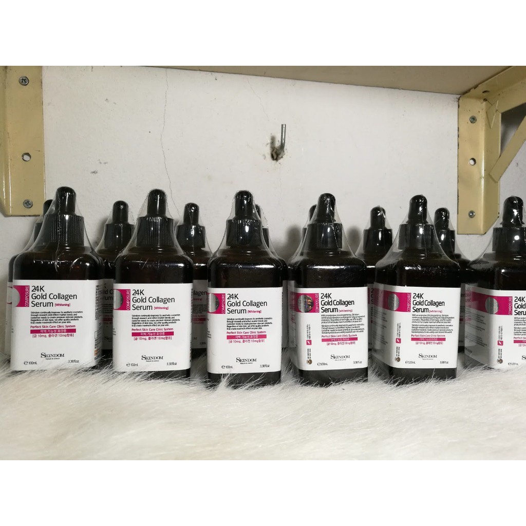 Serum trắng da, xóa nhăn tinh chất vàng 24K Gold Collagen Skindom | BigBuy360 - bigbuy360.vn