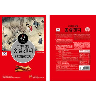 Kẹo hồng sâm không đường hàn quốc 500g