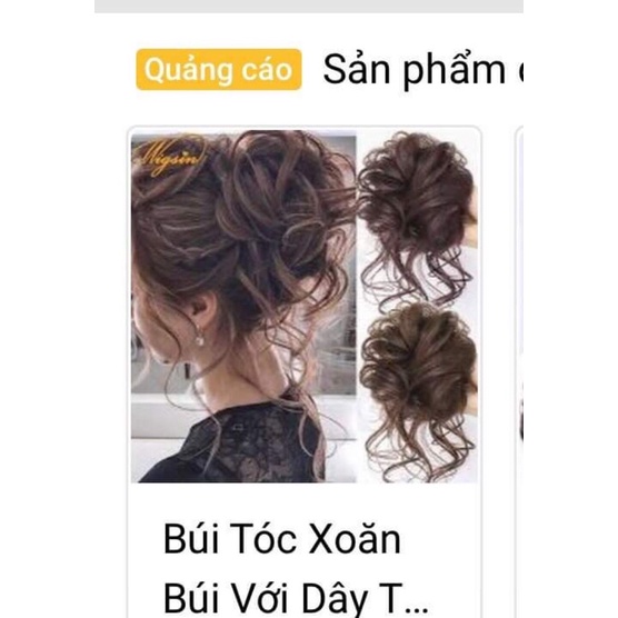 búi rối lơi phủ xoăn dài tóc giả❤️freeship 50k❤️ hàng cao cấp