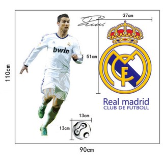 Decal dán tường cr7