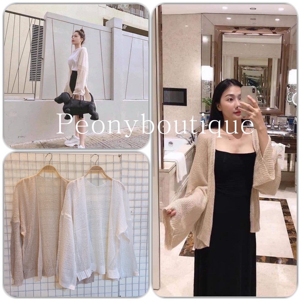 Áo cardigan len mỏng nữ hàng qc SIÊU ĐẸP