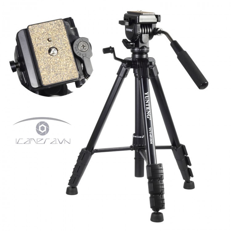 CHÂN TRIPOD MÁY ẢNH YUNTENG VCT-691