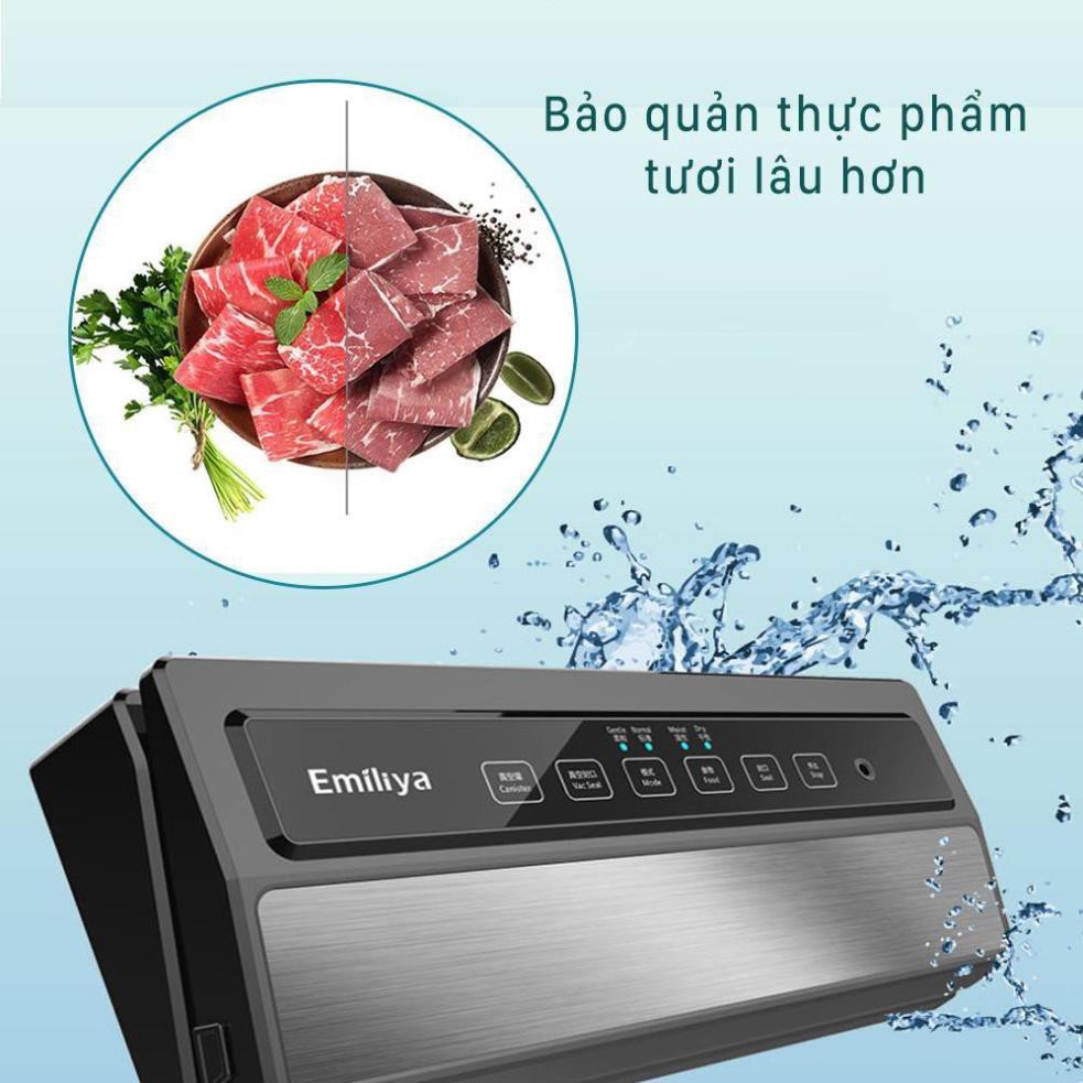 [ Xả kho tết] Máy hút chân không Emilyia (tặng bộ túi hút trị giá 50k) công suất lớn - Hút siêu mạnh