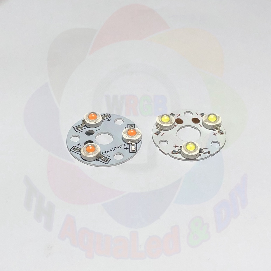 Mạch LED 3 chip, sử dụng nguồn 9 volt cho chip LED đơn Luxeon 1W/3W