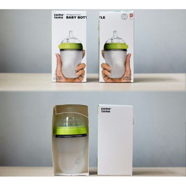 Bộ 2 Bình Sữa Comotomo 150ml